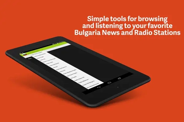 Bulgarian news and Radios android App screenshot 0